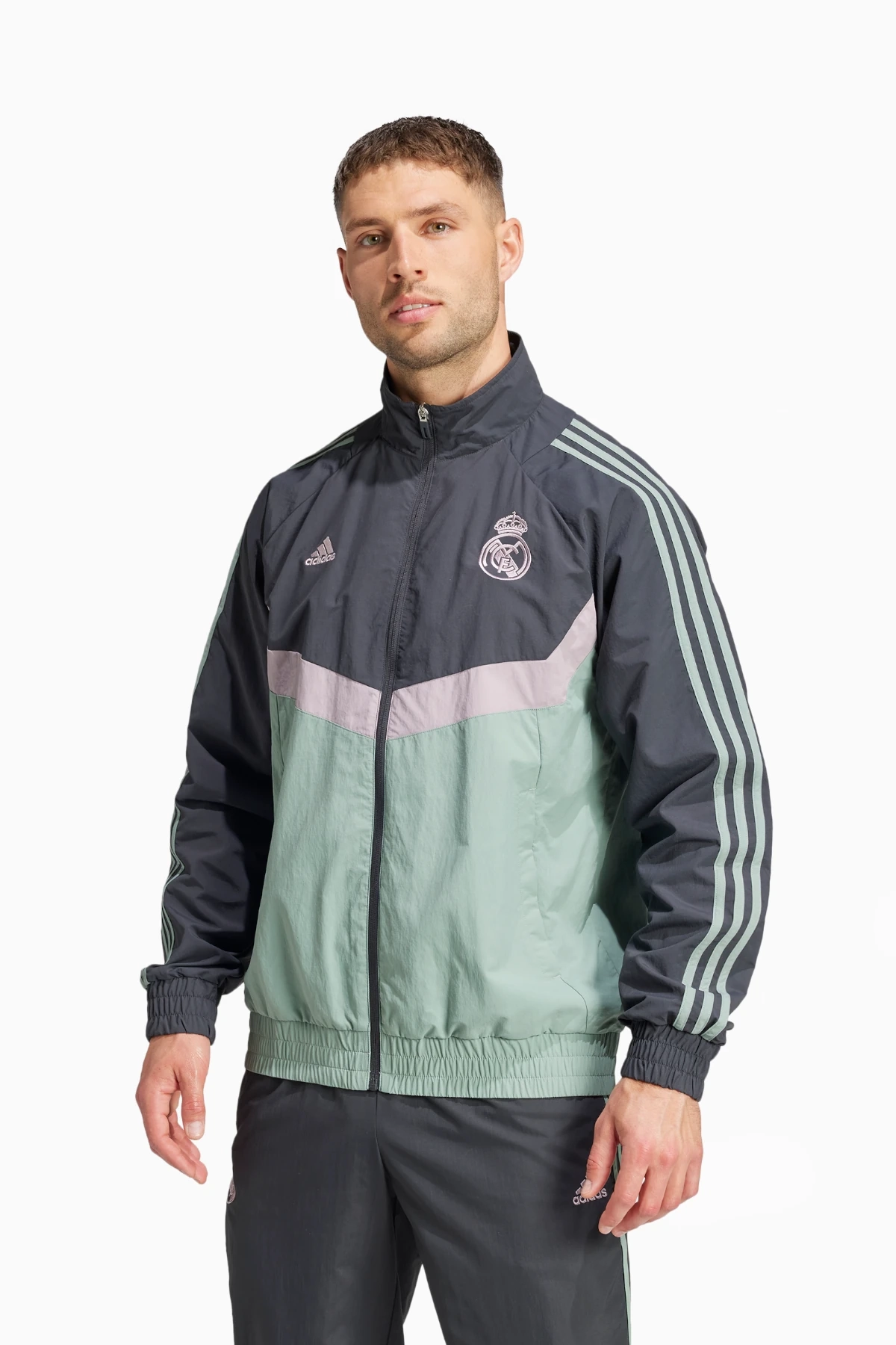 Bluza adidas Real Madryt 24/25 Seasonal - Szary