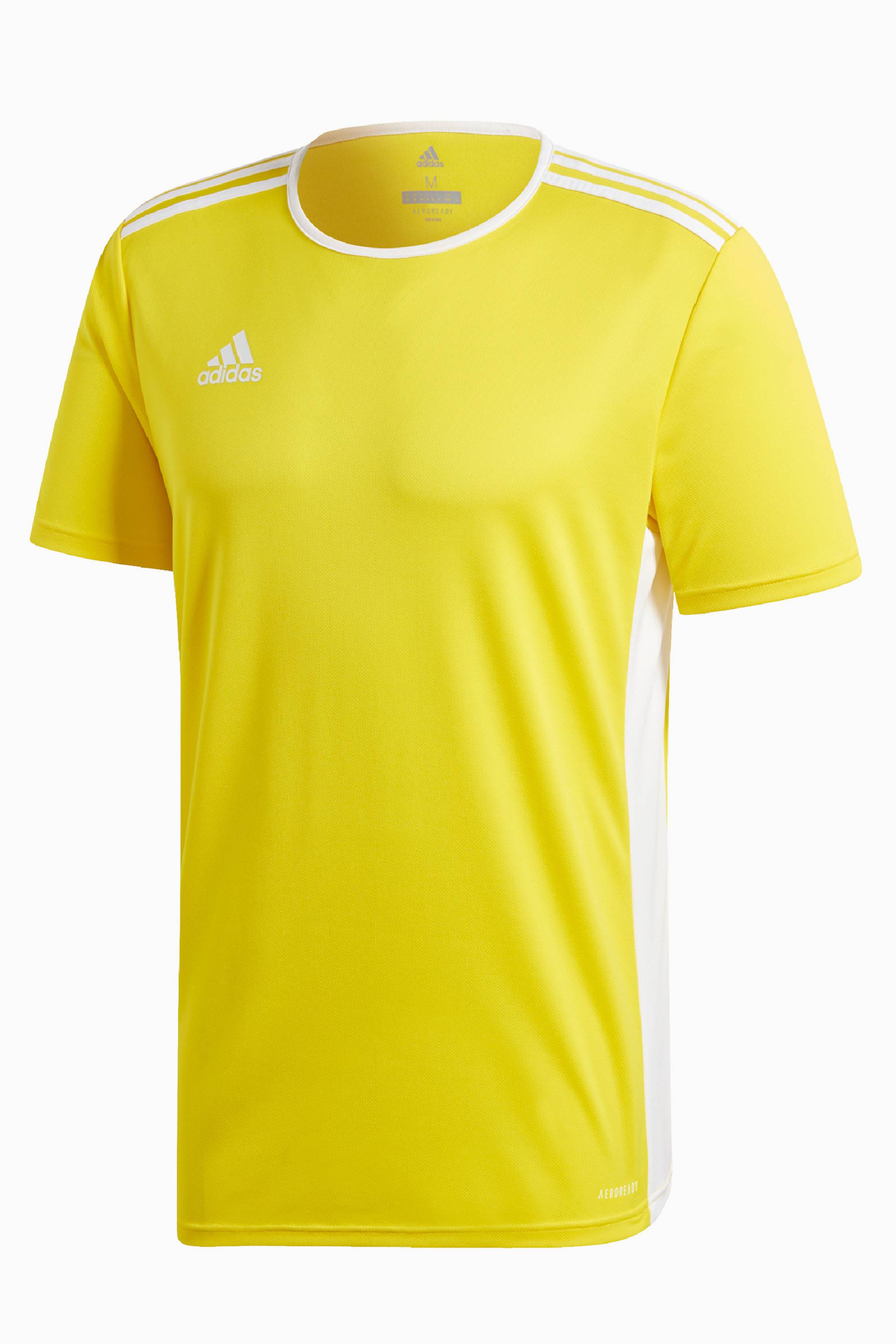 Koszulka adidas Entrada 18 - Żółty