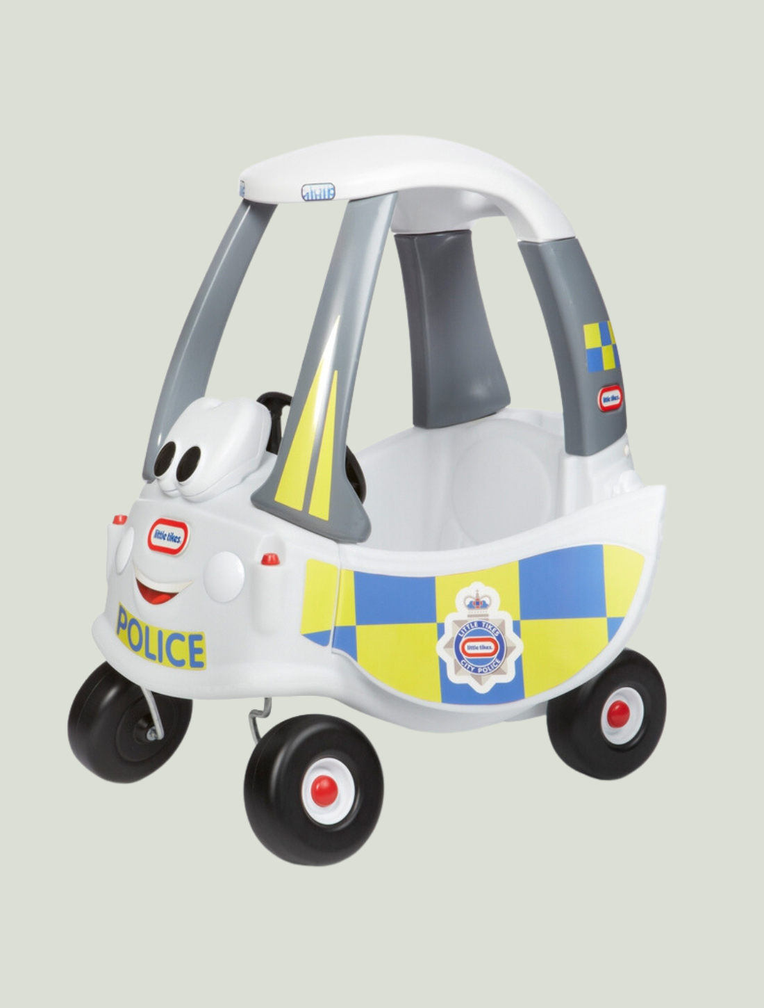 Pojazd dla dzieci Jeździk Cozy Coupe Policja biała Little Tikes