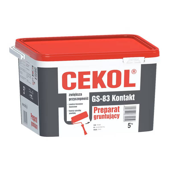 Preparat gruntujący GS-83 5kg Cekol