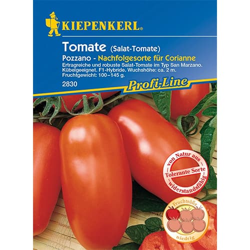 1 szt, Tomate Pozzano F1 - Samen: Ilość w opakowaniu: 1 Stück