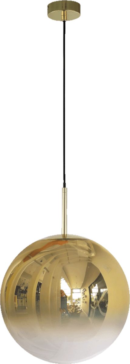 Light Prestige Palla lampa wisząca 1x40W złoty/przezroczysty LP-2844/1PGD