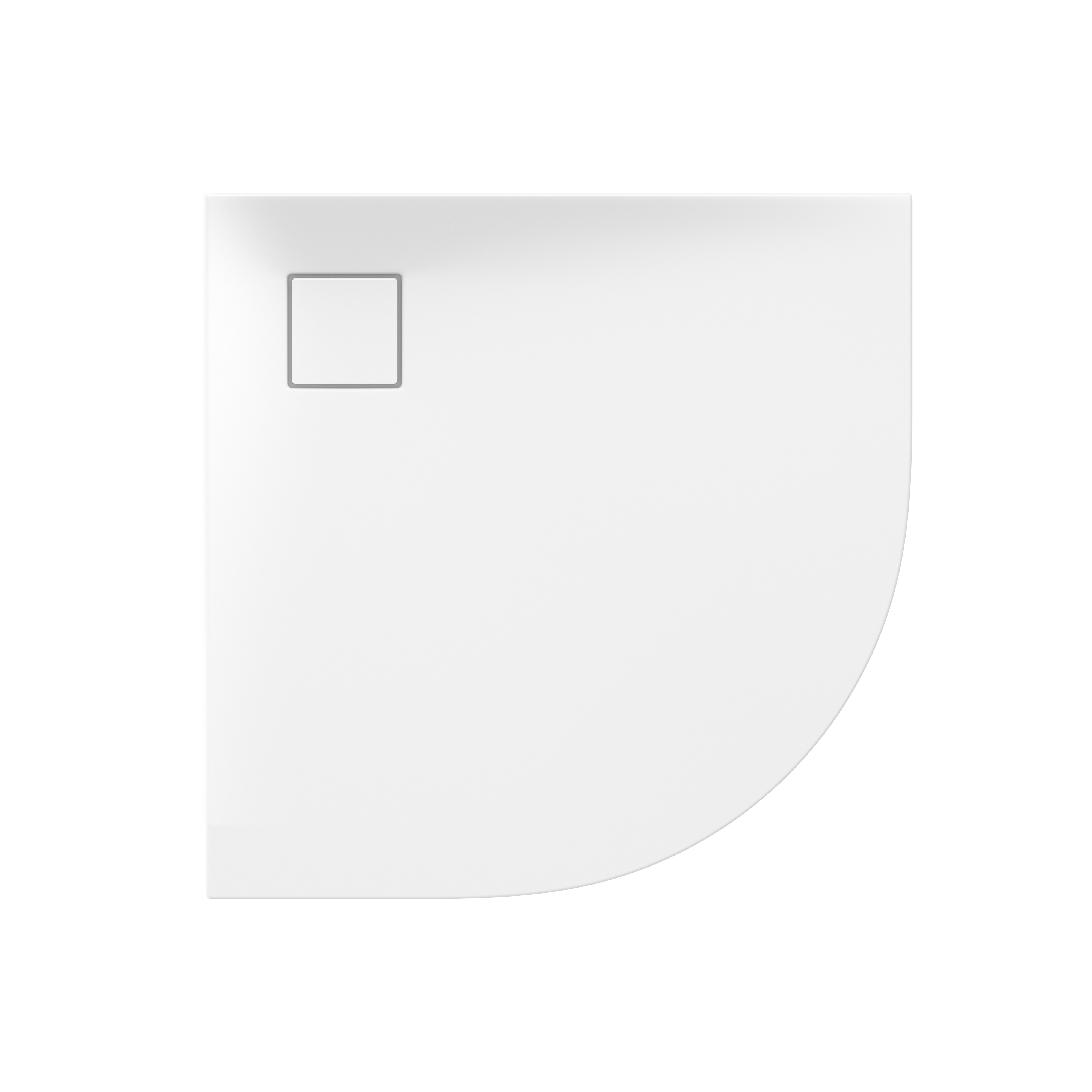 Cersanit Tako Slim brodzik 90x90 cm półokrągły biały S601-120