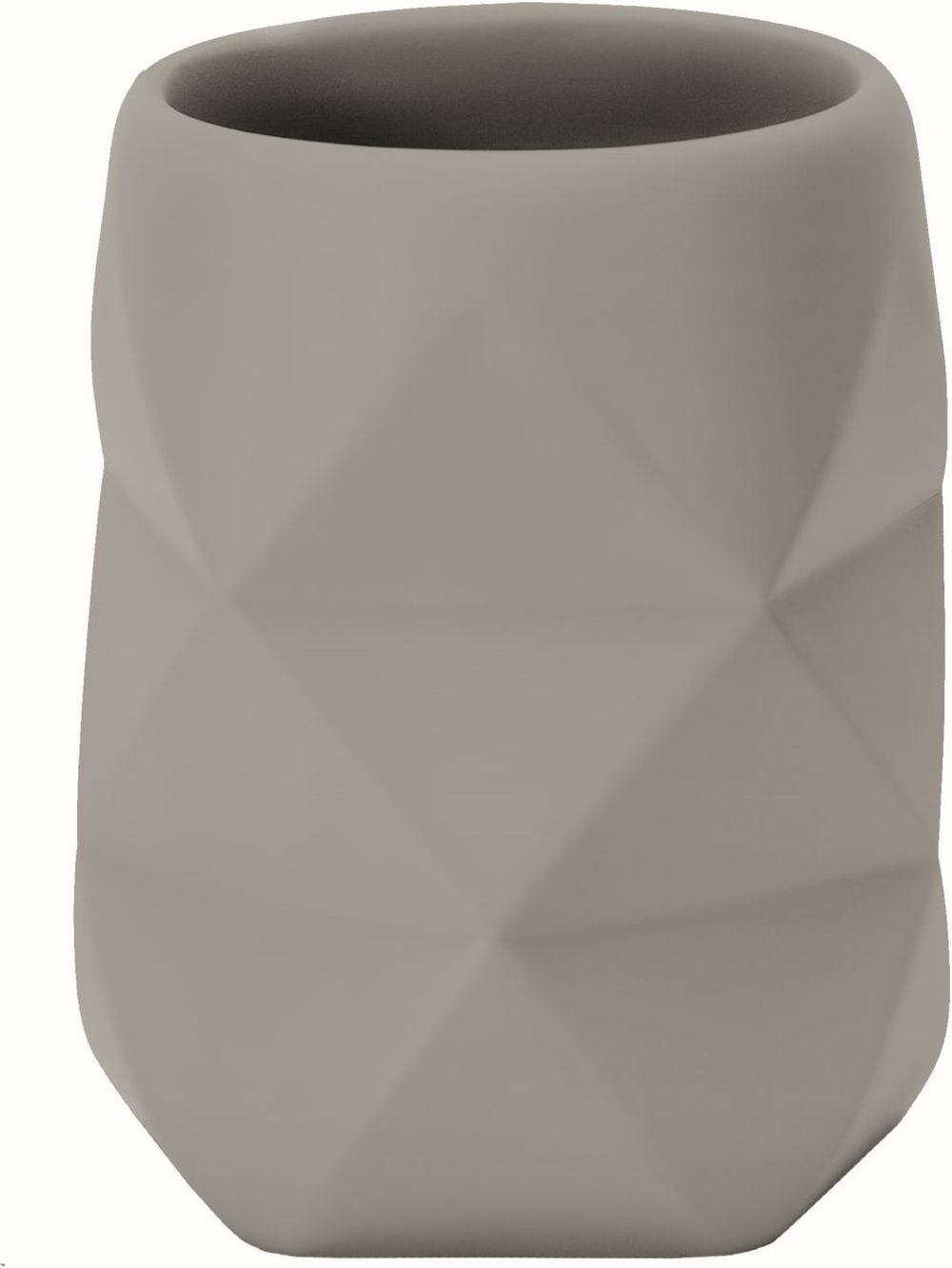 Kleine Wolke Crackle kubek na szczoteczki stojący szary 8430977852