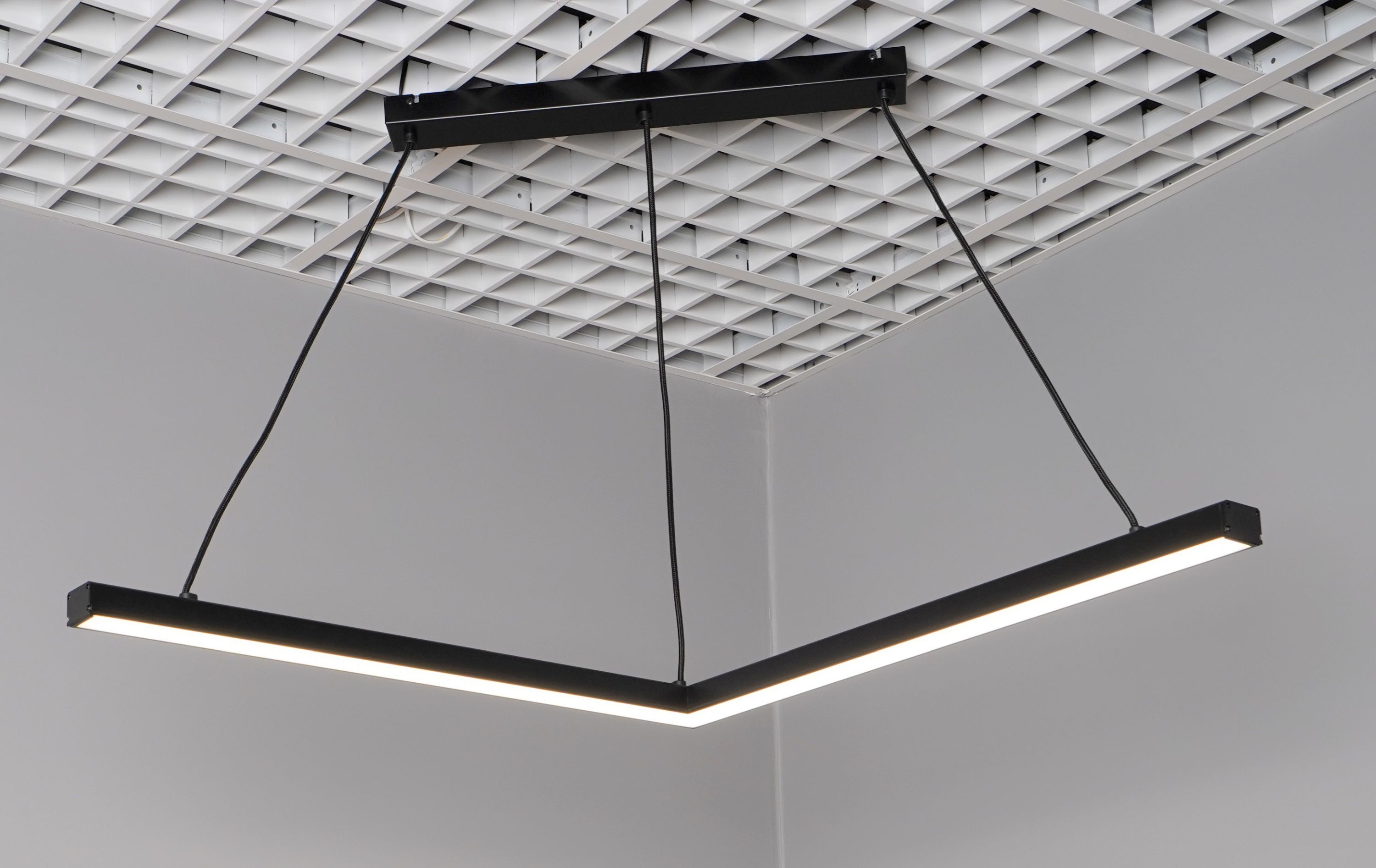 zoomLED Elka L lampa wisząca 1x52W czarna