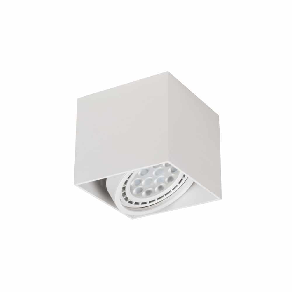 Orlicki Design Cardi I lampa podsufitowa 1x8 W biała OR81879