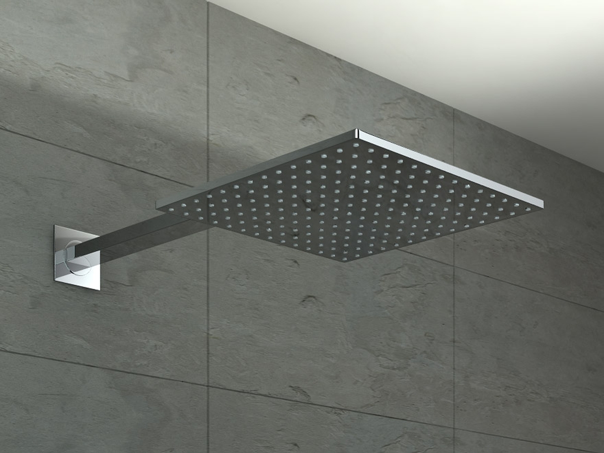 Kohlman deszczownica 25 cm kwadratowa chrom Q25