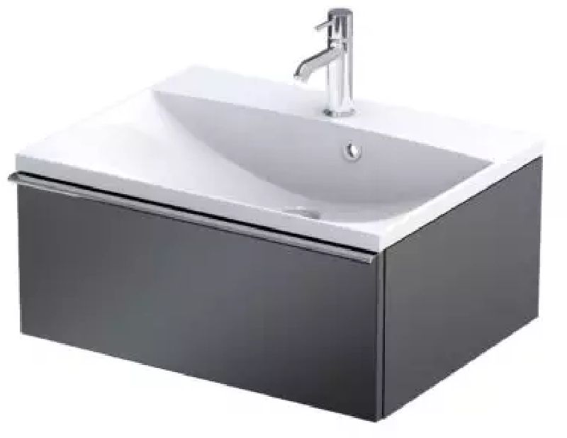 Oristo Etna szafka 120 cm podumywalkowa wisząca czarny mat OR52-SD1S-60-8
