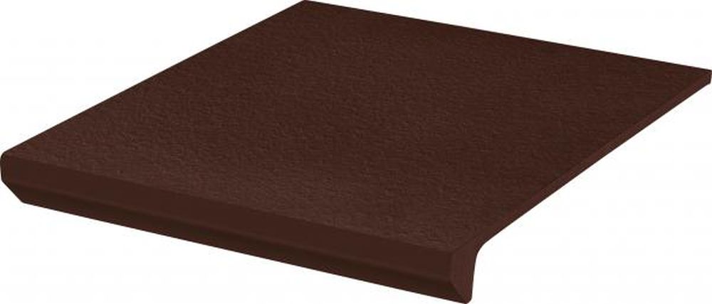 Paradyż Natural Brown stopnica 30x33 cm prosta brązowa