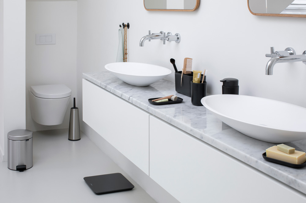 Brabantia ReNew mydelniczka stojąca szara 280207 - Wysyłka w 24h