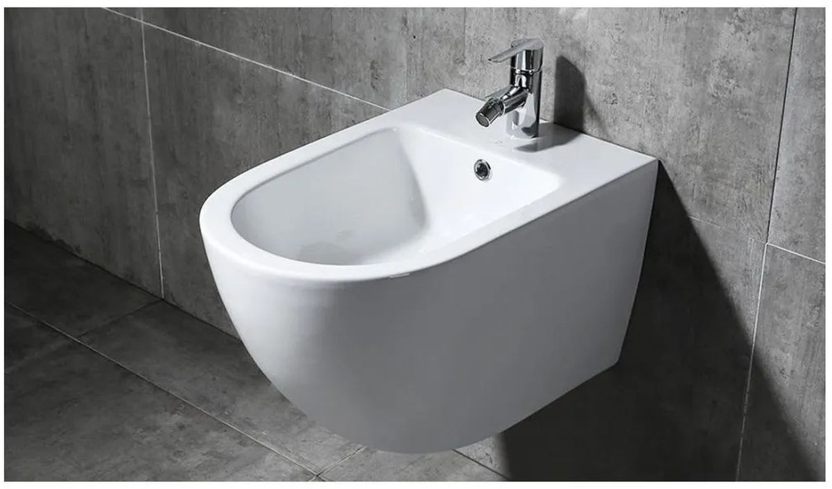 Rea Carlo Mini bidet wiszący biały REA-C2276