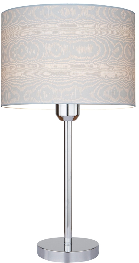 Spot-Light Leila lampa stołowa 1x40W chrom/kora 7652028