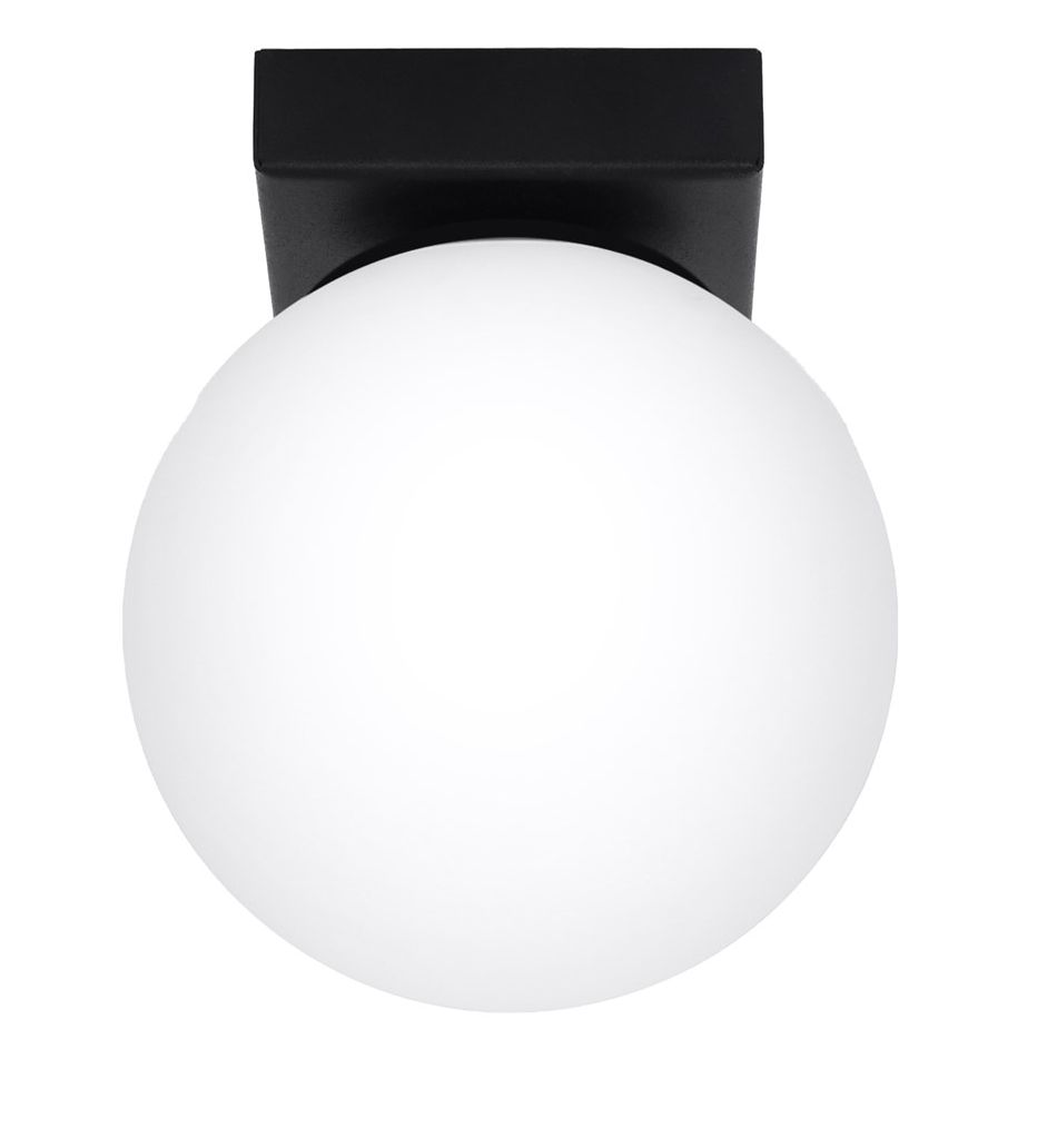 Sollux Lighting Yoli lampa podsufitowa 1x12W czarna/biała SL.1151 - Wysyłka w 24h