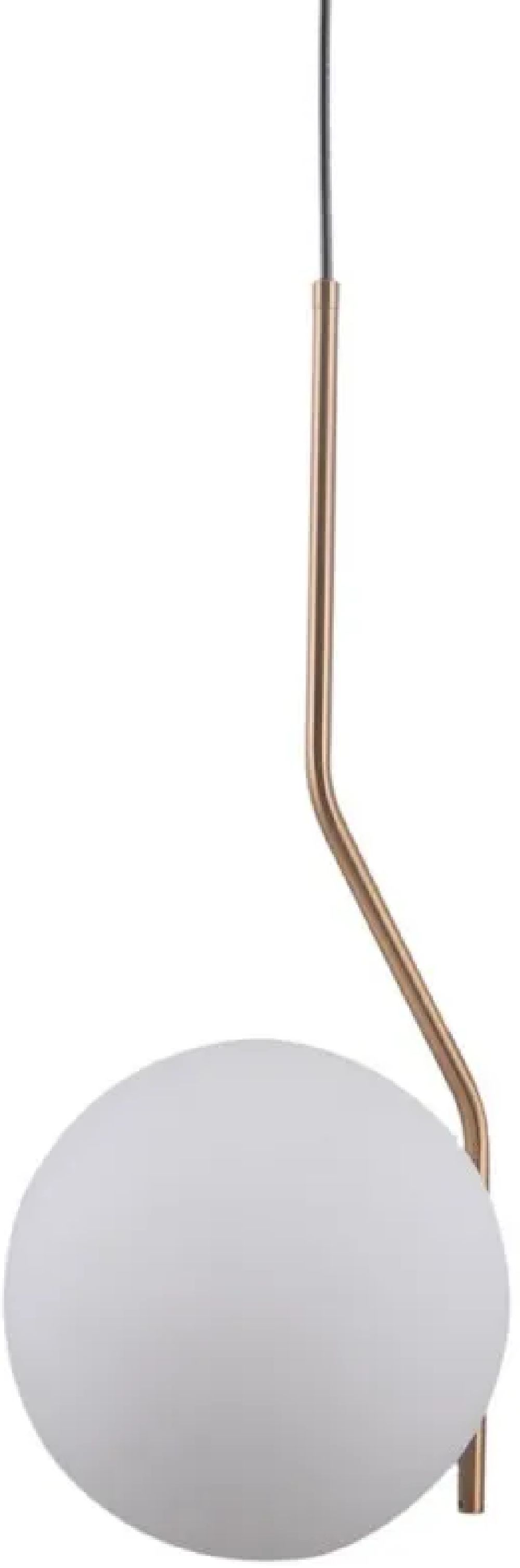 Italux Carimi lampa wisząca 1x5 W złota PND-3300-1-HBR