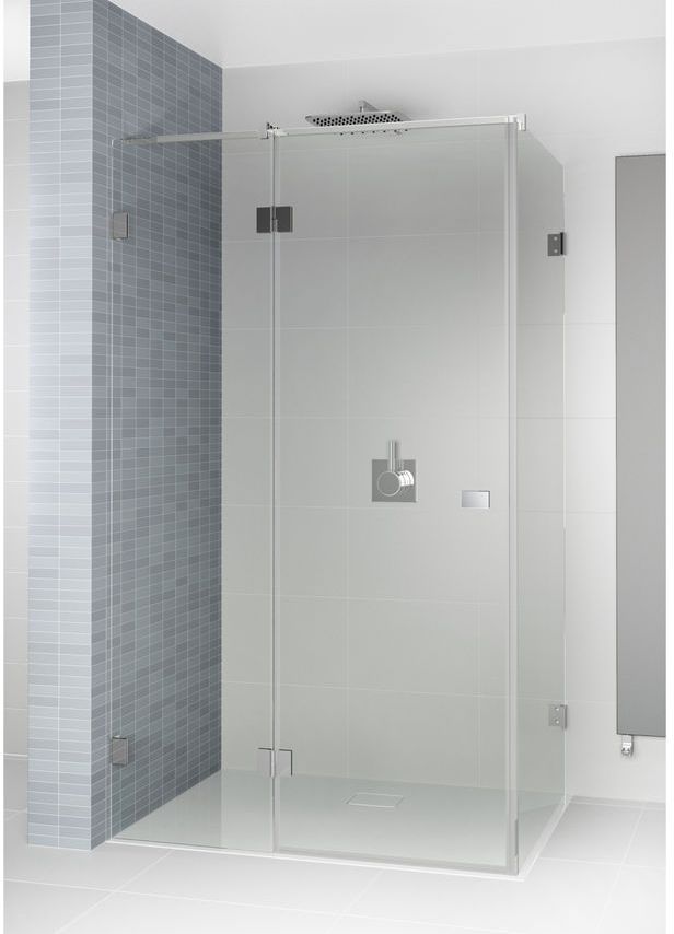 Riho Scandic NXT X203 kabina prysznicowa 120x90 cm prostokątna lewa czarny mat/szkło przezroczyste G001065121