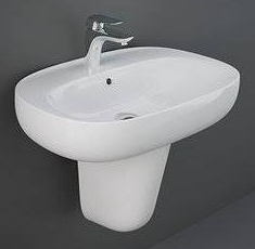 Rak Ceramics Morning półpostument biały MORHP2500AWHA
