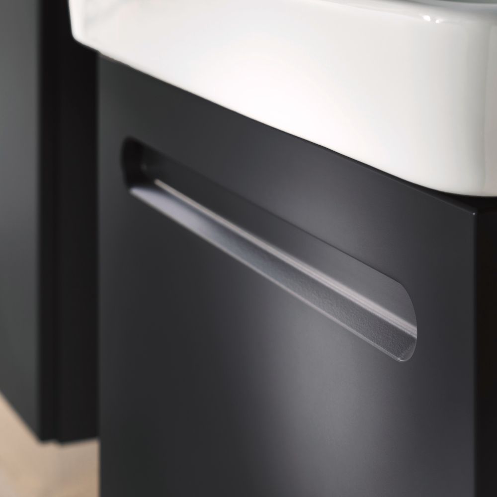 Duravit No.1 szafka 39 cm podumywalkowa wisząca lewa grafit mat N14266L49490000 - Wysyłka w 24h