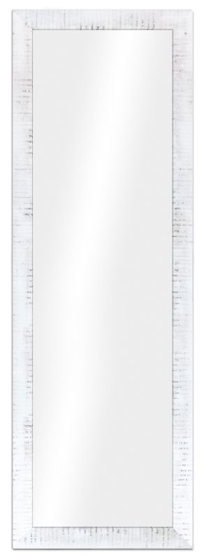 Styler Lahti lustro prostokątne 127x47 cm rama biała gazeta mat LU-01267