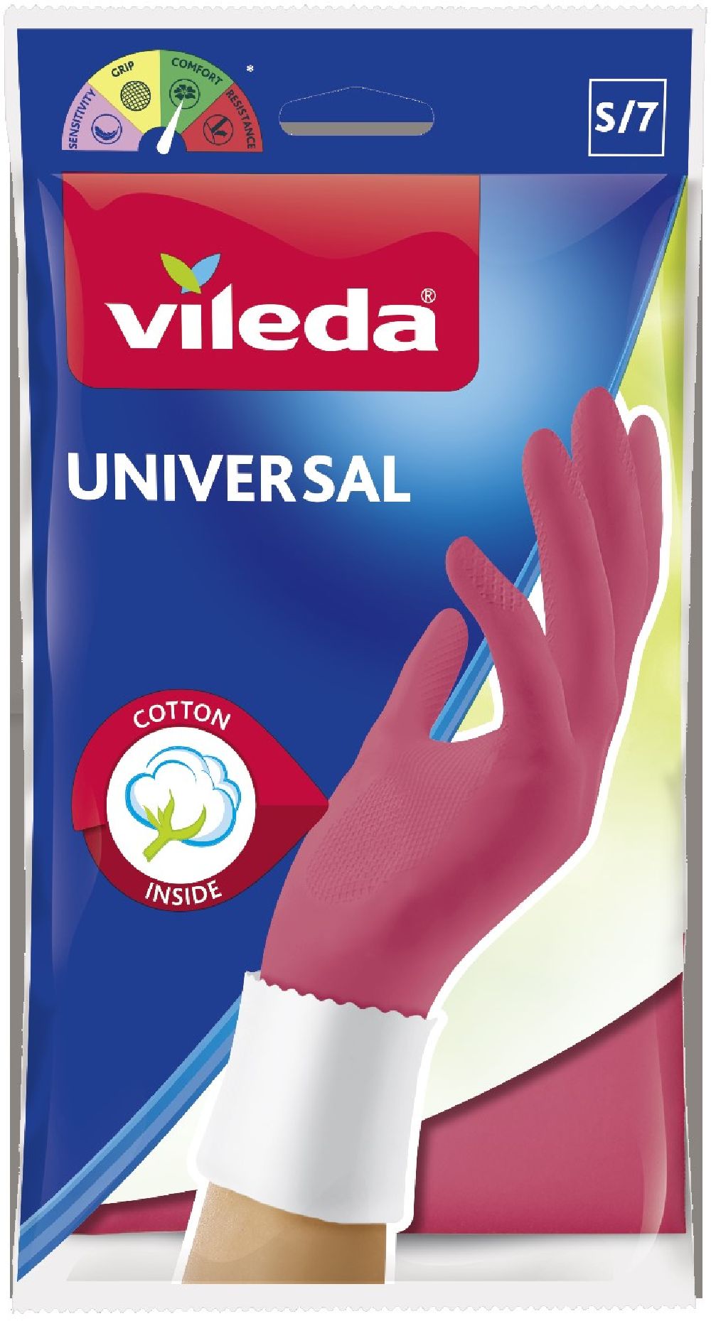 Vileda Universal rękawice rozmiar S 166564 - Wysyłka w 24h