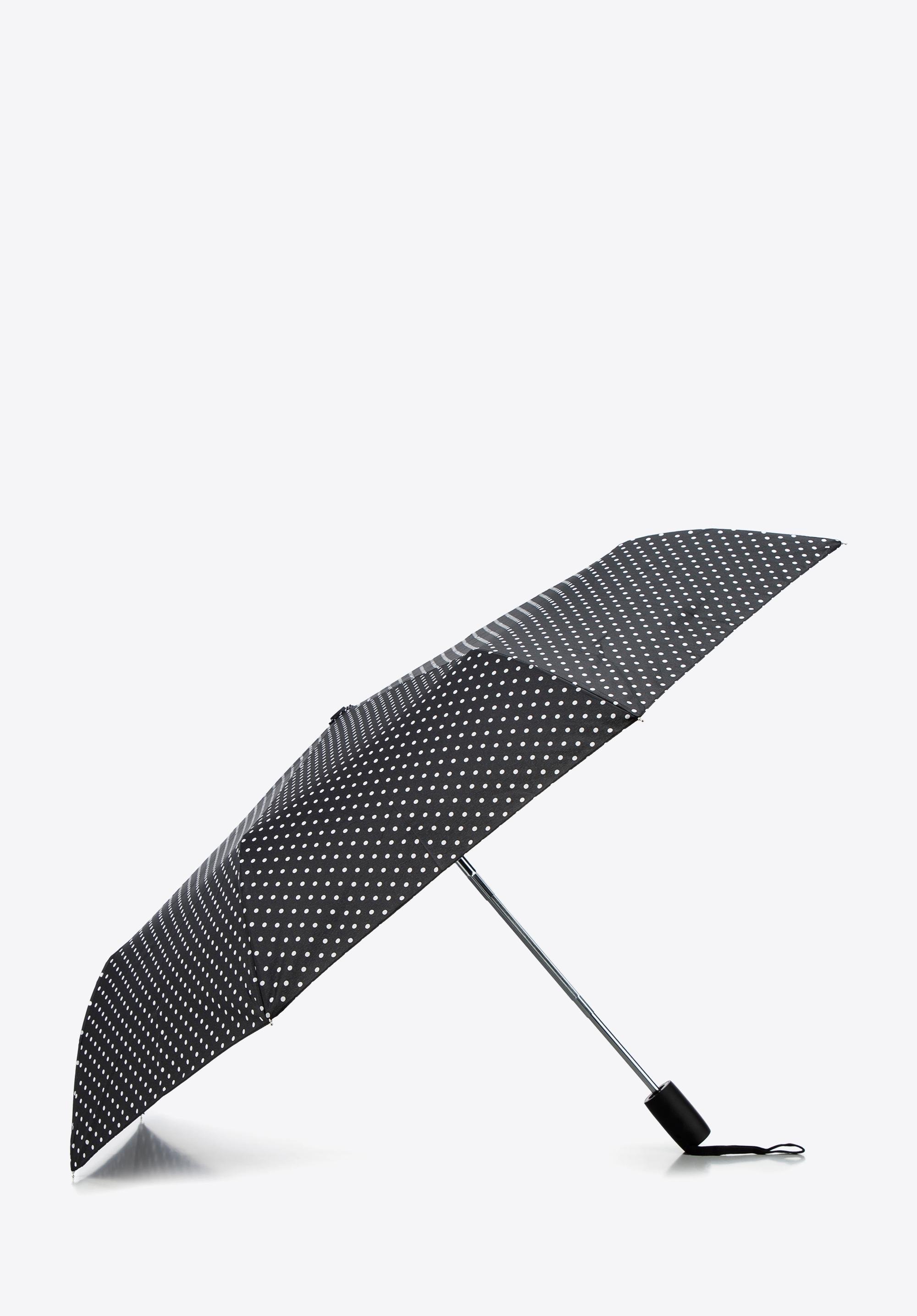 Parasol automatyczny wzorzysty czarno-biały