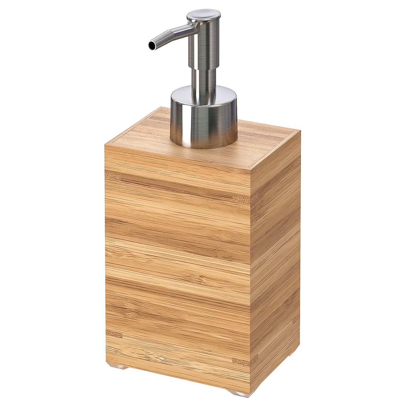IKEA DRAGAN dozownik mydła, bambus, Wysokość: 16 cm