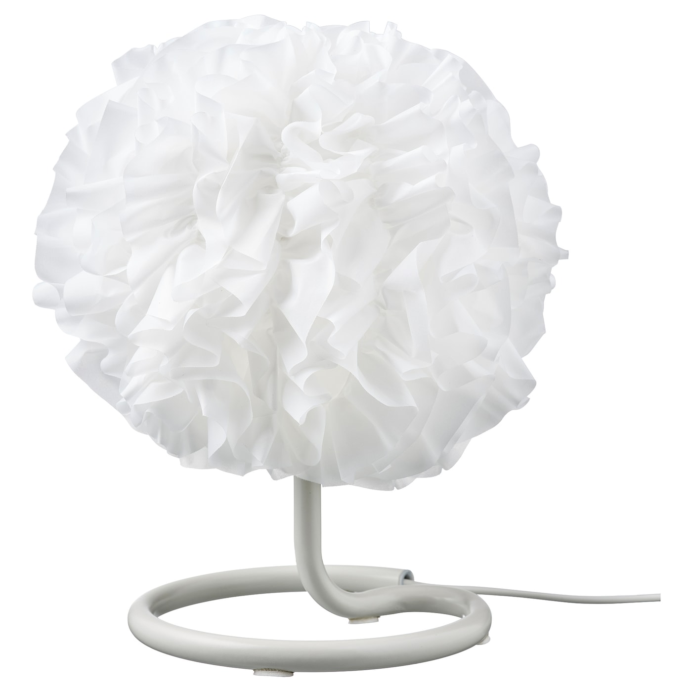 IKEA VINDKAST lampa stołowa, biały, 26 cm