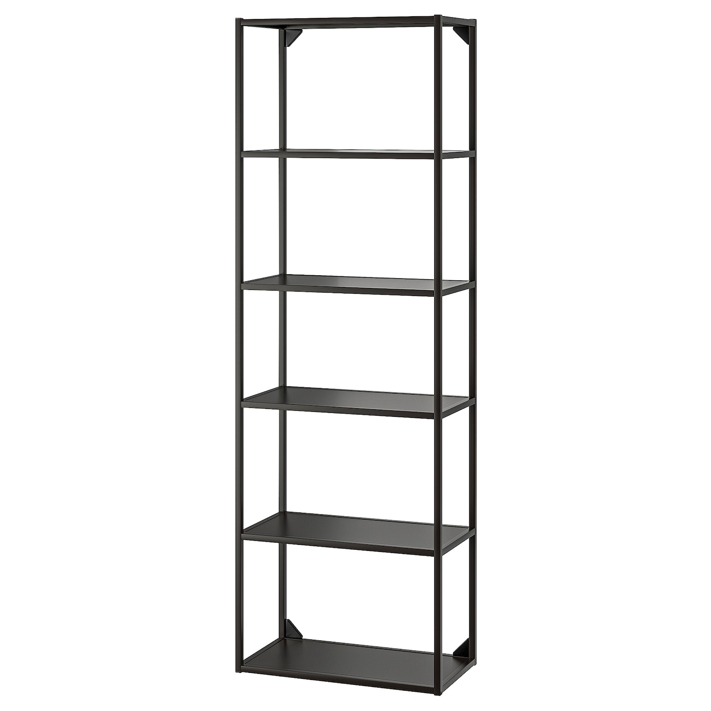 IKEA ENHET obudowa wysoka z półkami, antracyt, 60x30x180 cm