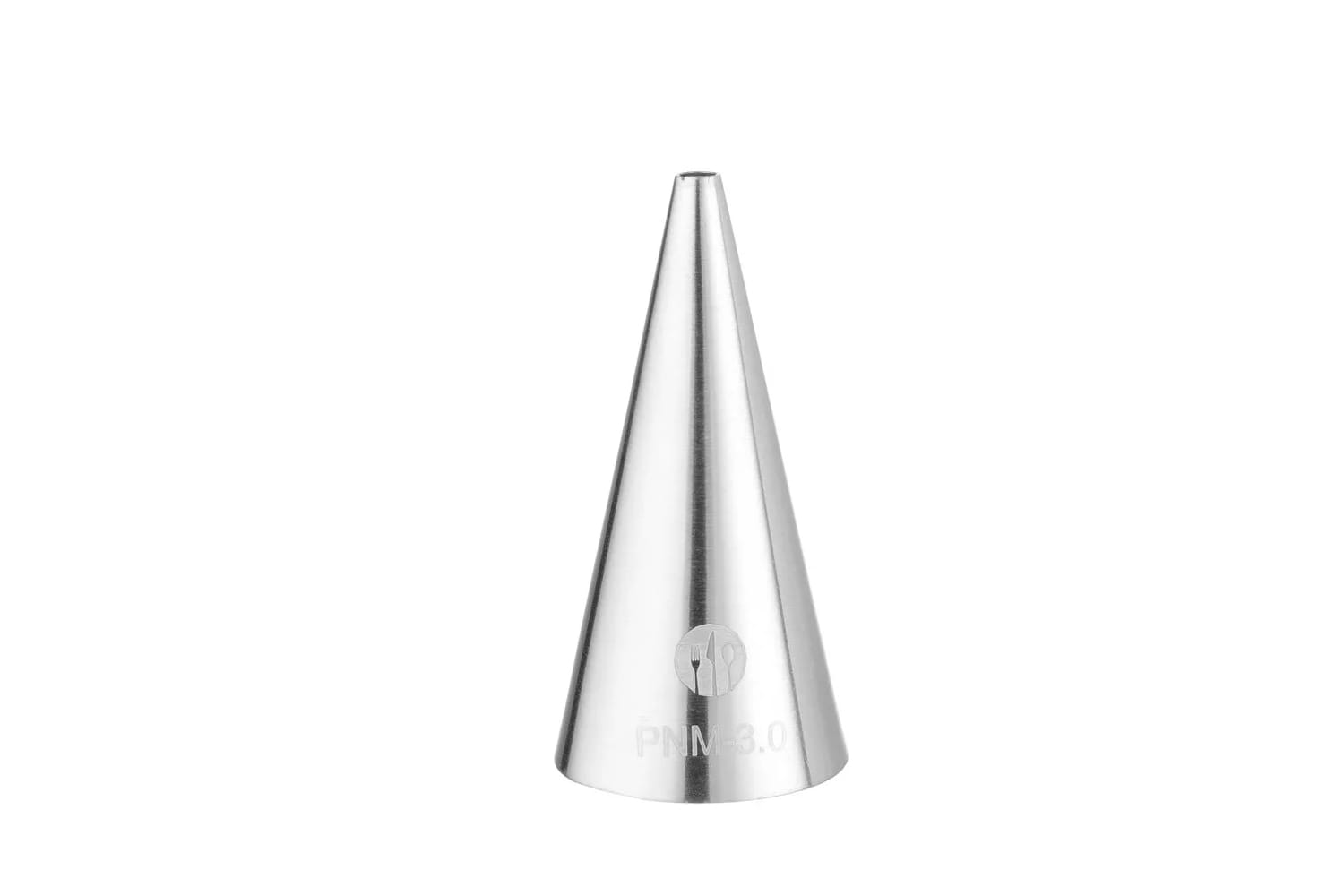 Końcówka prosta do rękawów cukierniczych, 3mm