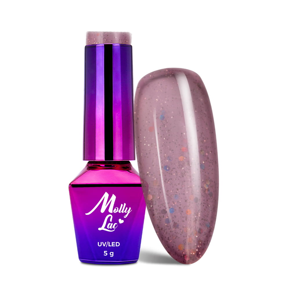 Lakier hybrydowy MollyLac Bling it on! Shinemazing 5 g Nr 508