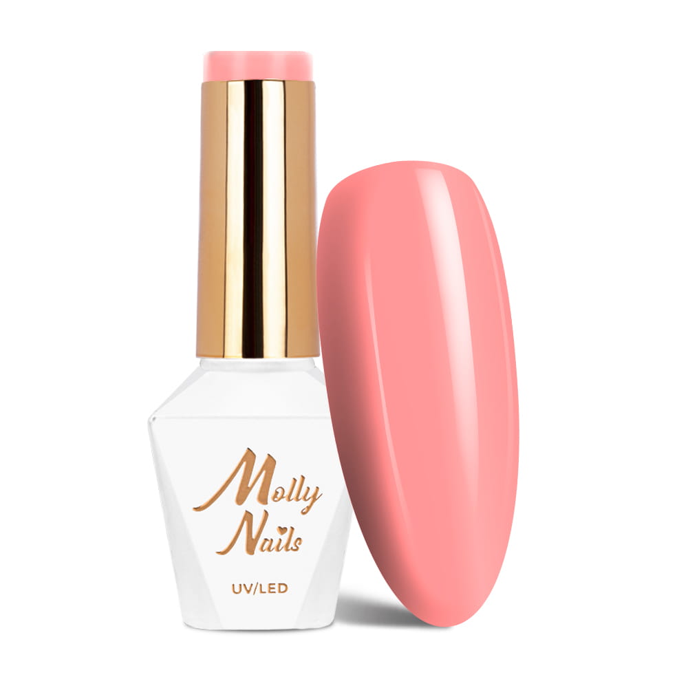 Lakier hybrydowy Molly Nails Inspired by you Lolita HEMA/Di-HEMA Free 8g Nr 50
