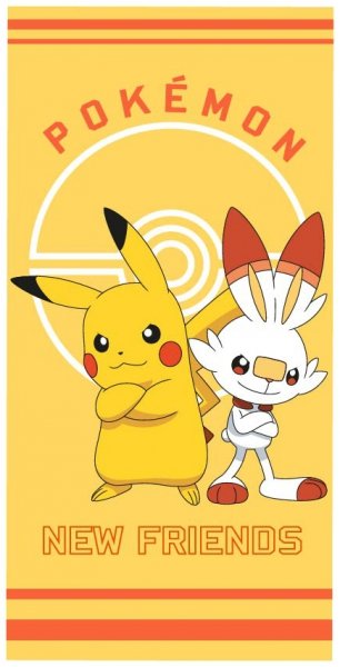 Ręcznik licencyjny - Pokemon - rozmiar 70x140 wz. PIKA3230678-R