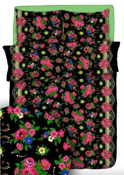 Pościel kora PREMIUM 140x200, 100% bawełna wz. Góralka halka