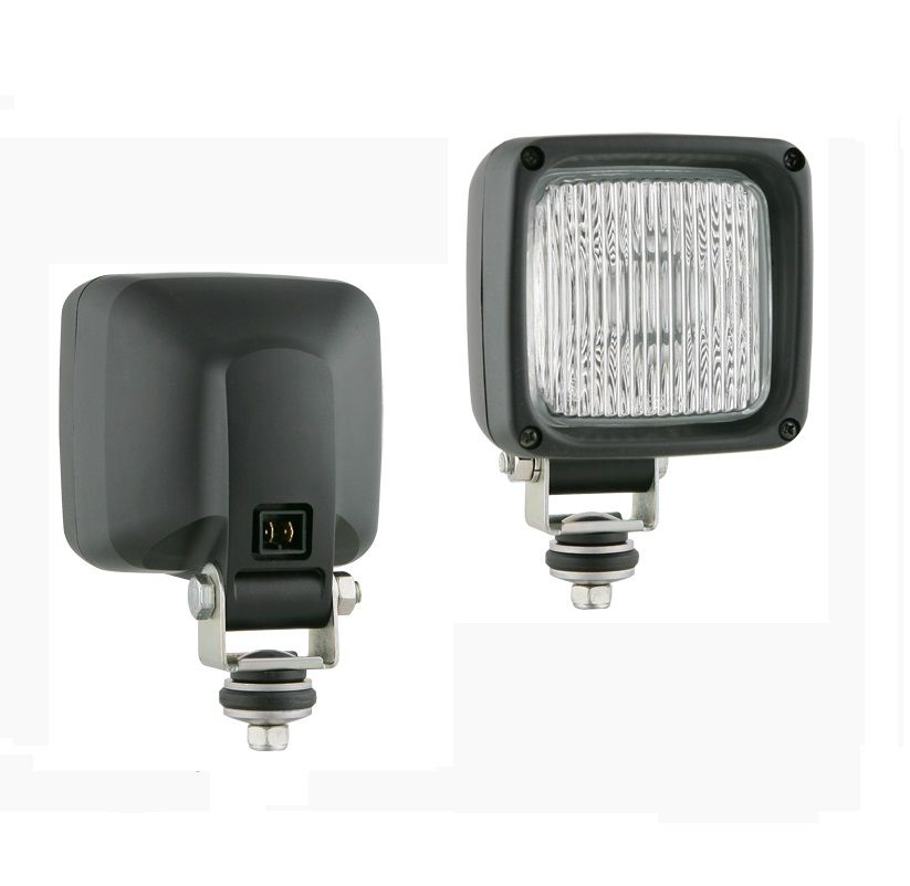 Reflektor halogenowy przeciwmgielny ze złączem AMP Faston żarówką 24V HK1.42304 Wesem