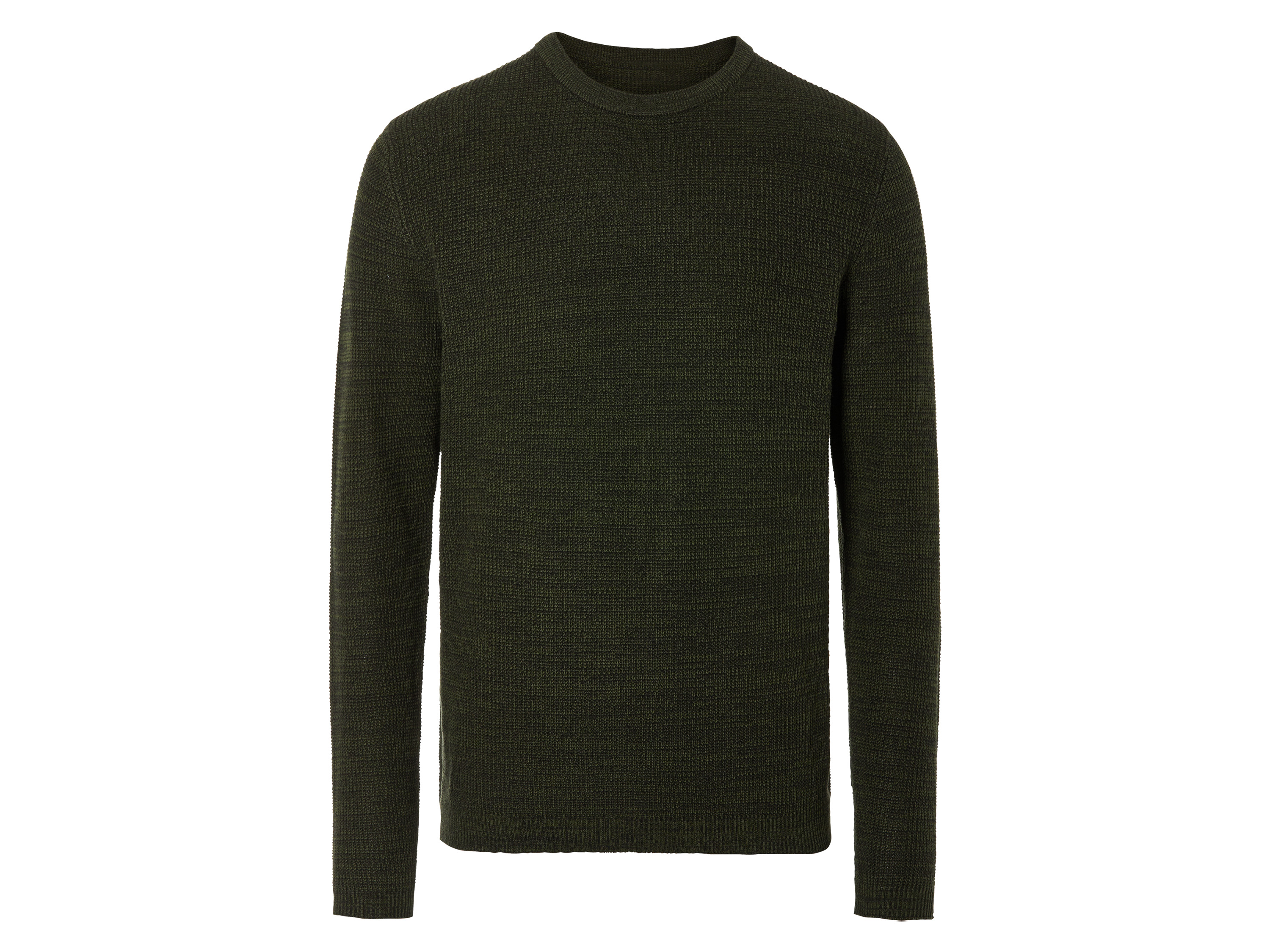 Livergy Sweter męski z dzianiny bawełnianej L 52/54, Zielony