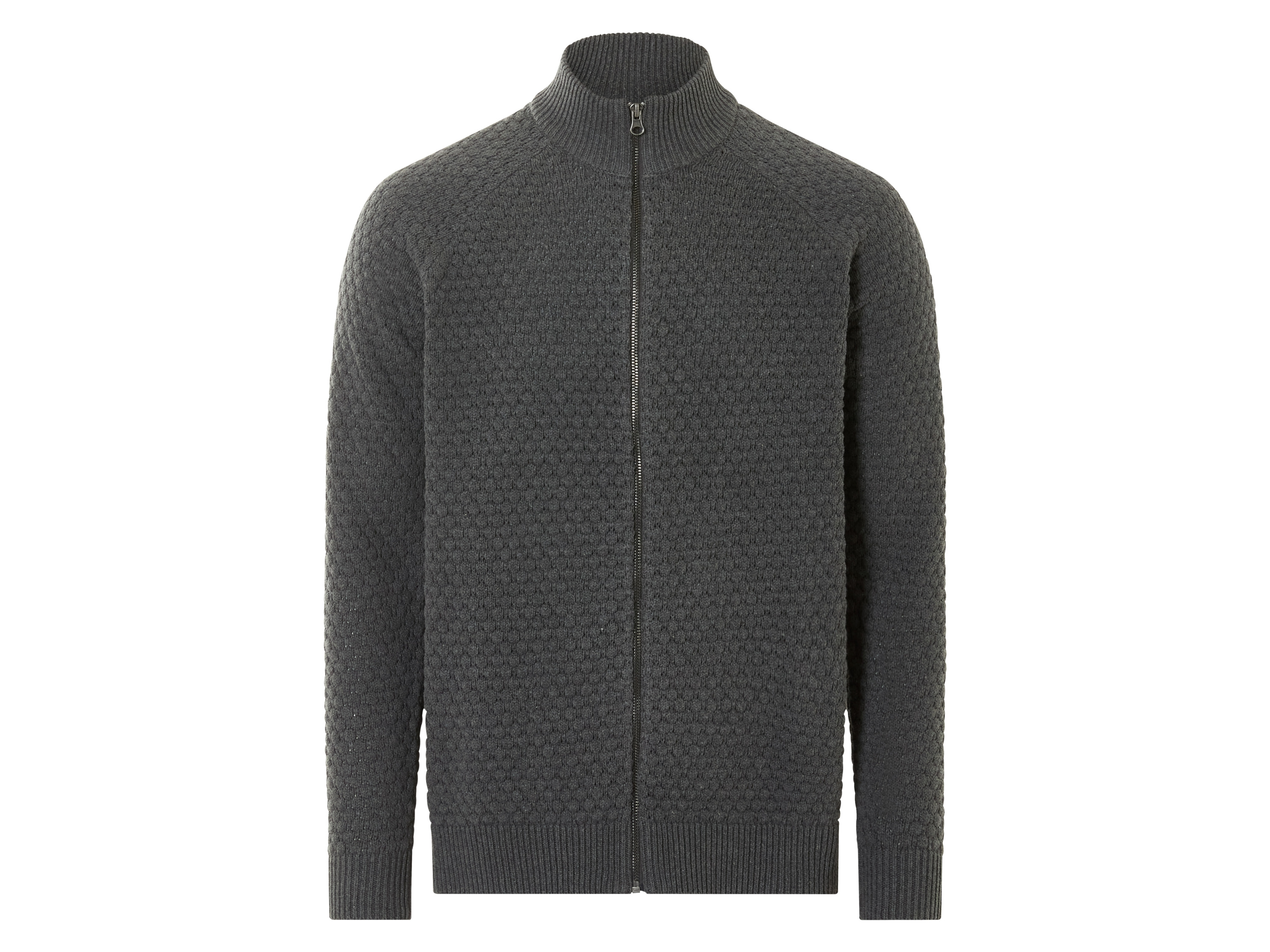 Livergy Sweter męski dzianinowy XL 56/58, Ciemnoszary