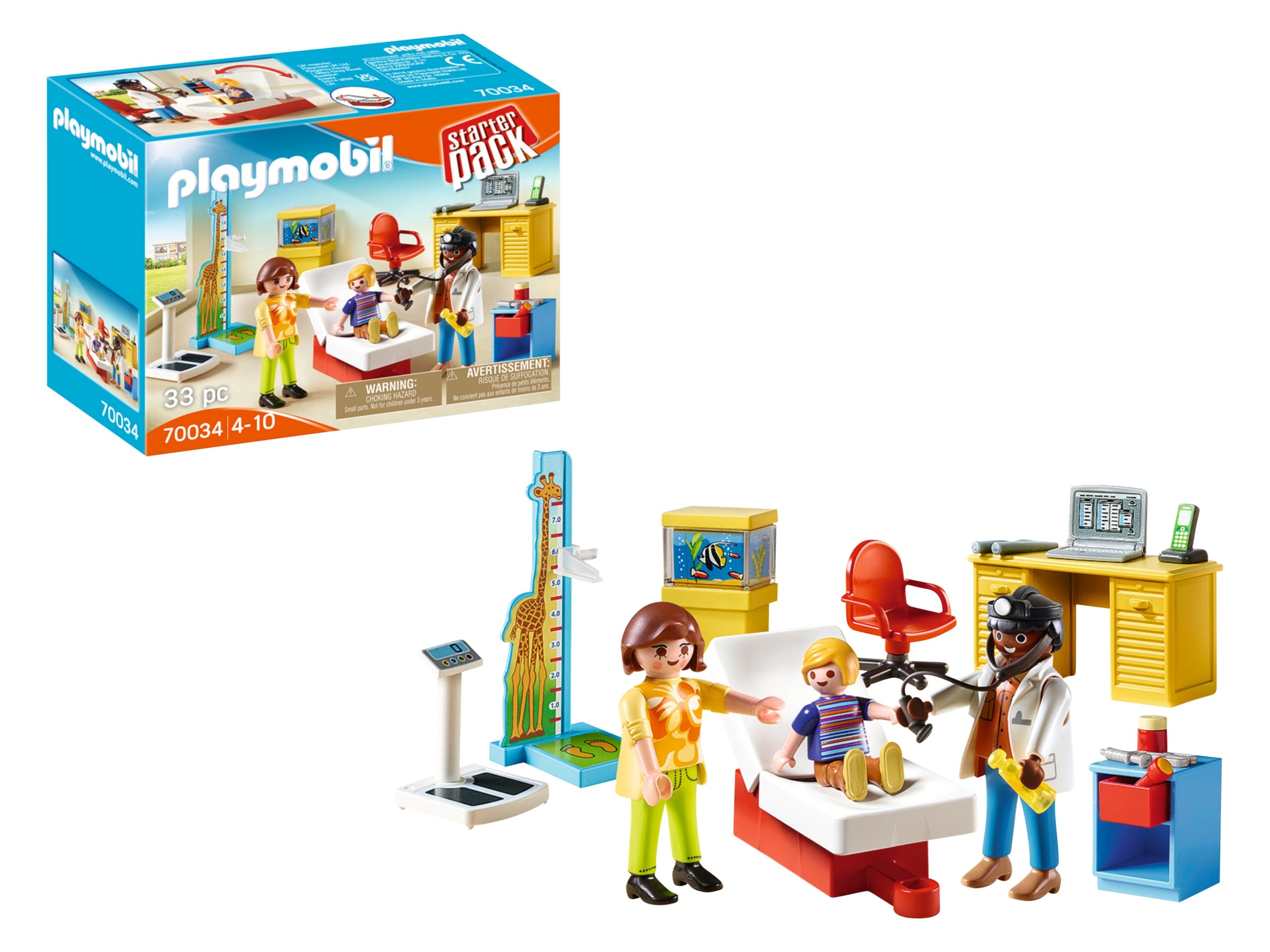 Playmobil Zestaw startowy figurek U pediatry