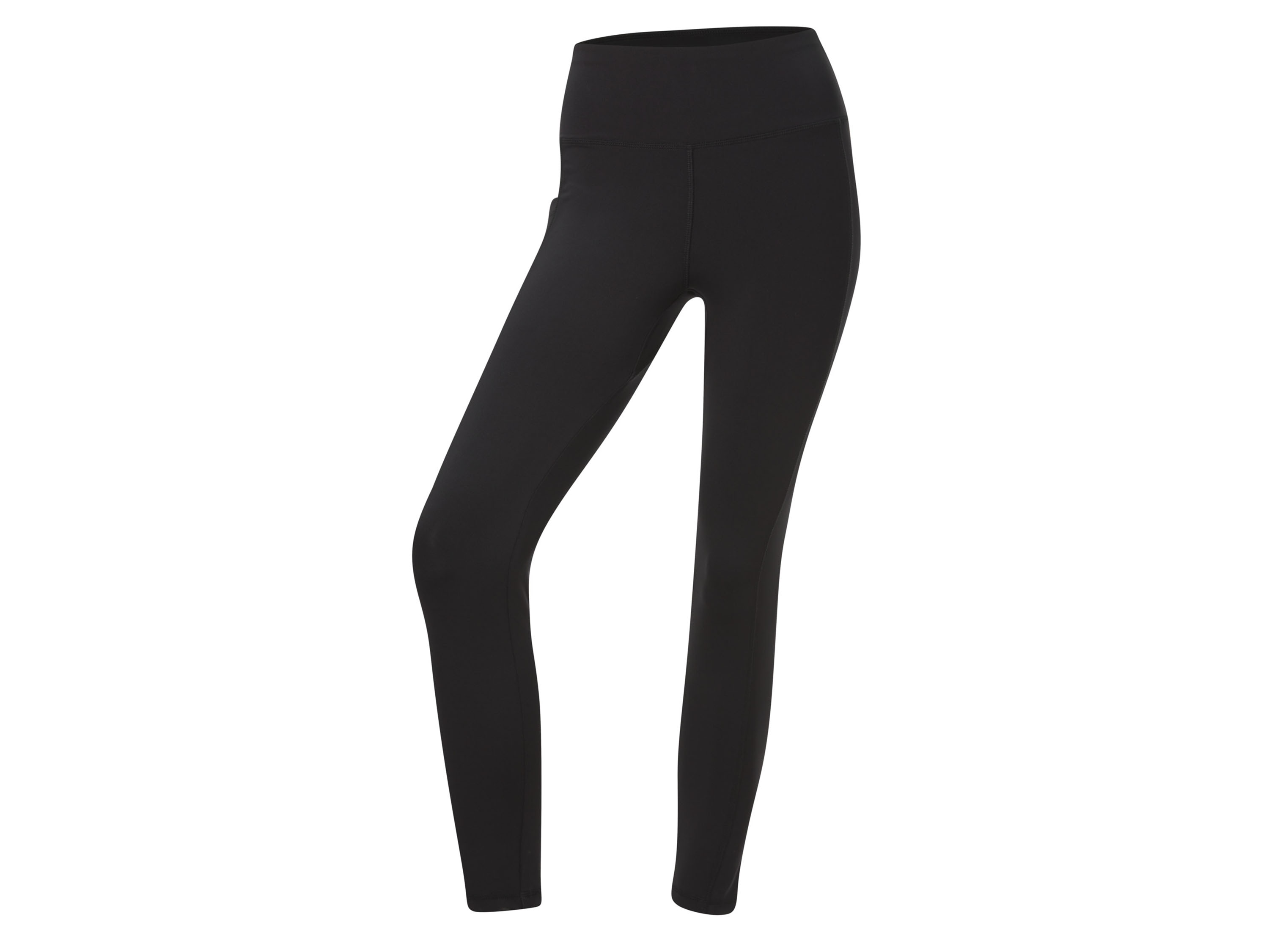 Crivit Legginsy funkcyjne damskie z efektem nawilżenia Czarny, XS 32-34