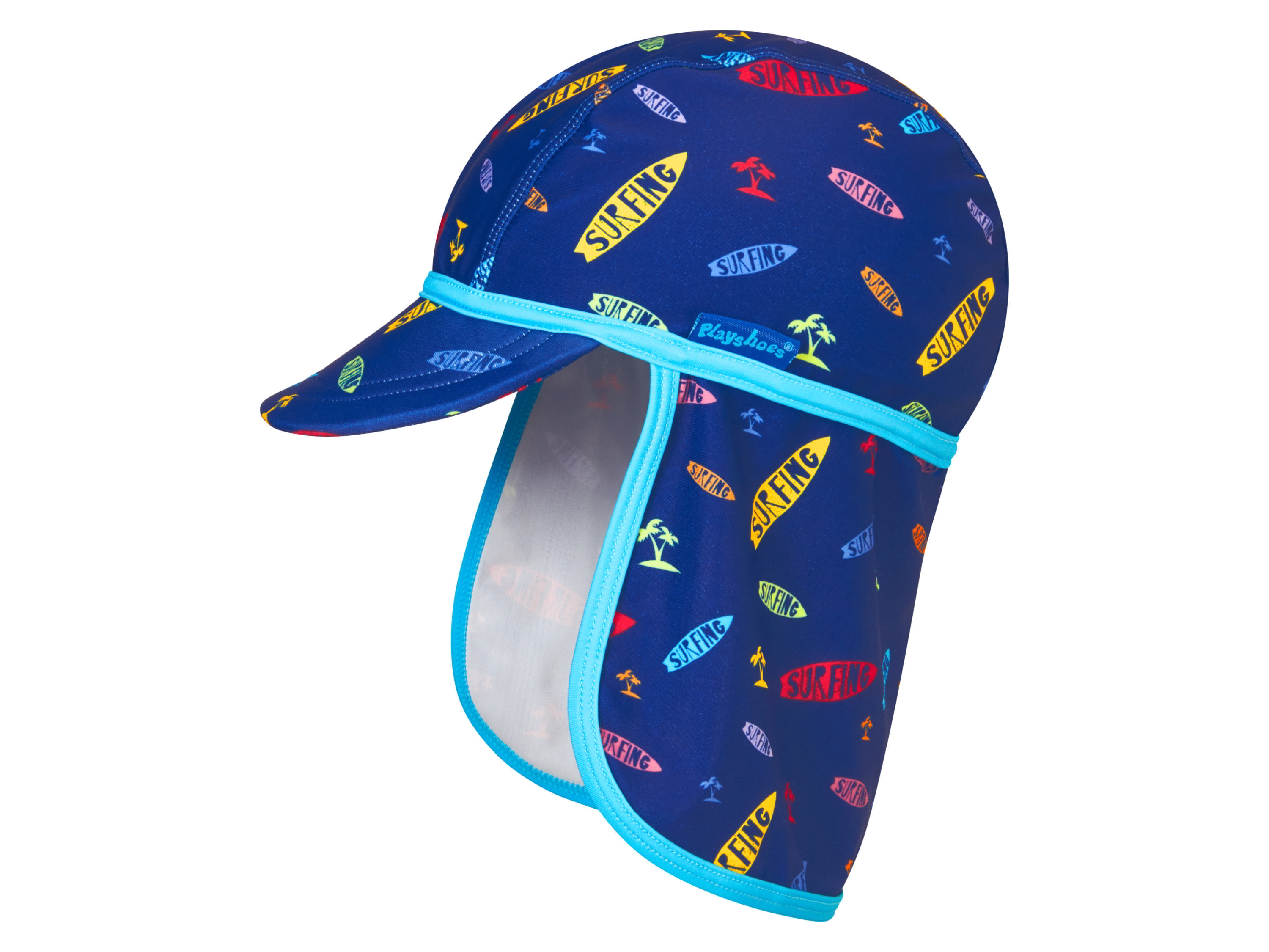 Playshoes Czapka kąpielowa dla dzieci, szybkoschnąca, ochrona UV surfowanie, 50-51