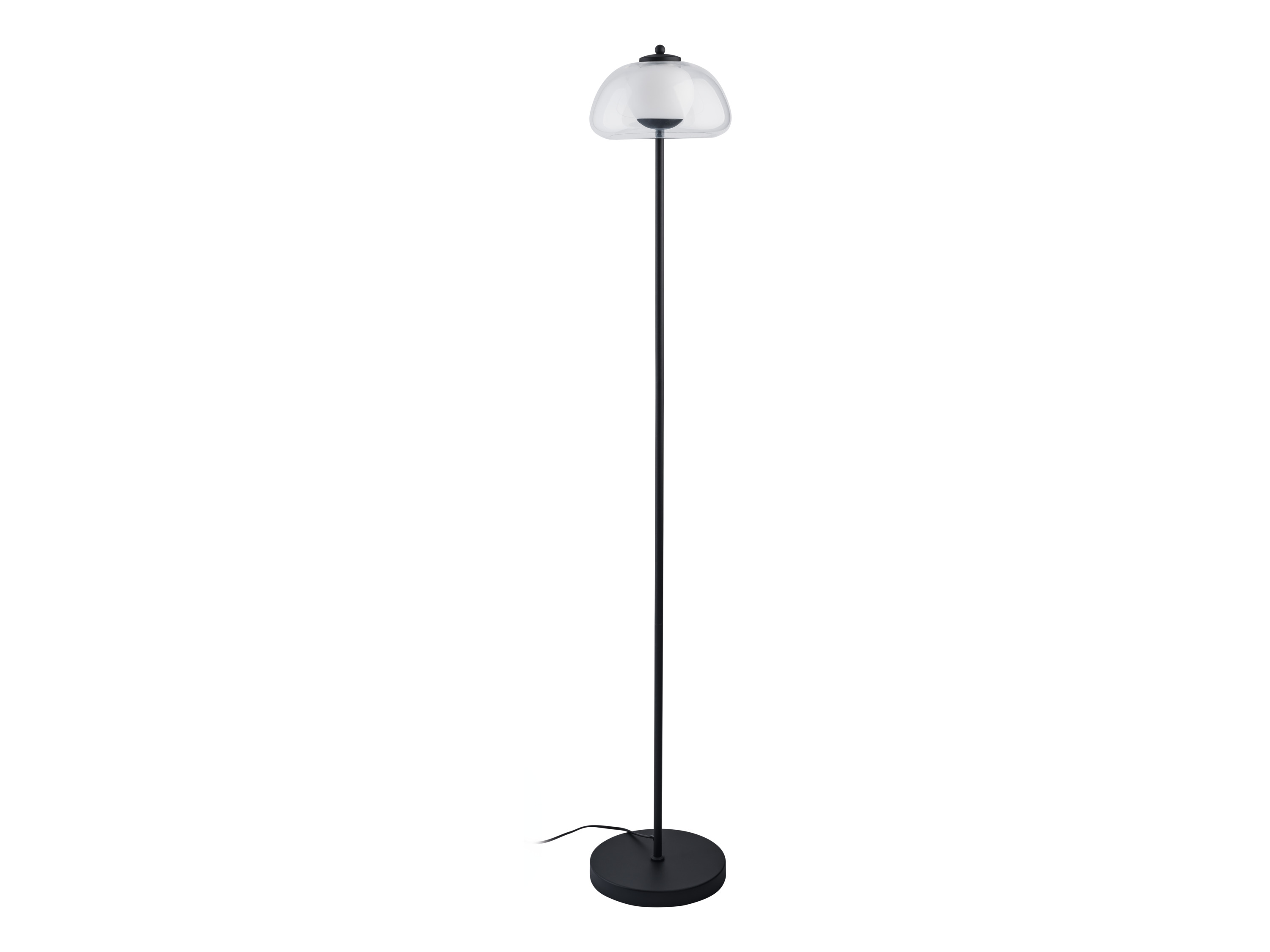 Livarno home Lampa stojąca Khepri, 1-punktowa Przezroczysty