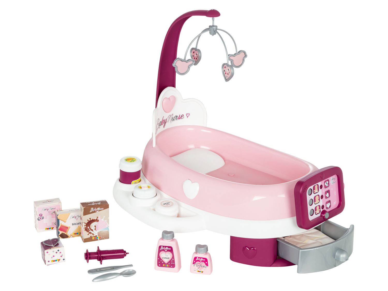 Smoby Elektroniczny kącik opiekunki "Baby Nurse"