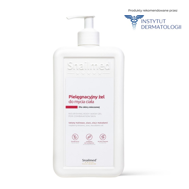 Snailmed Pielęgnacyjny żel do mycia ciała 500 ml