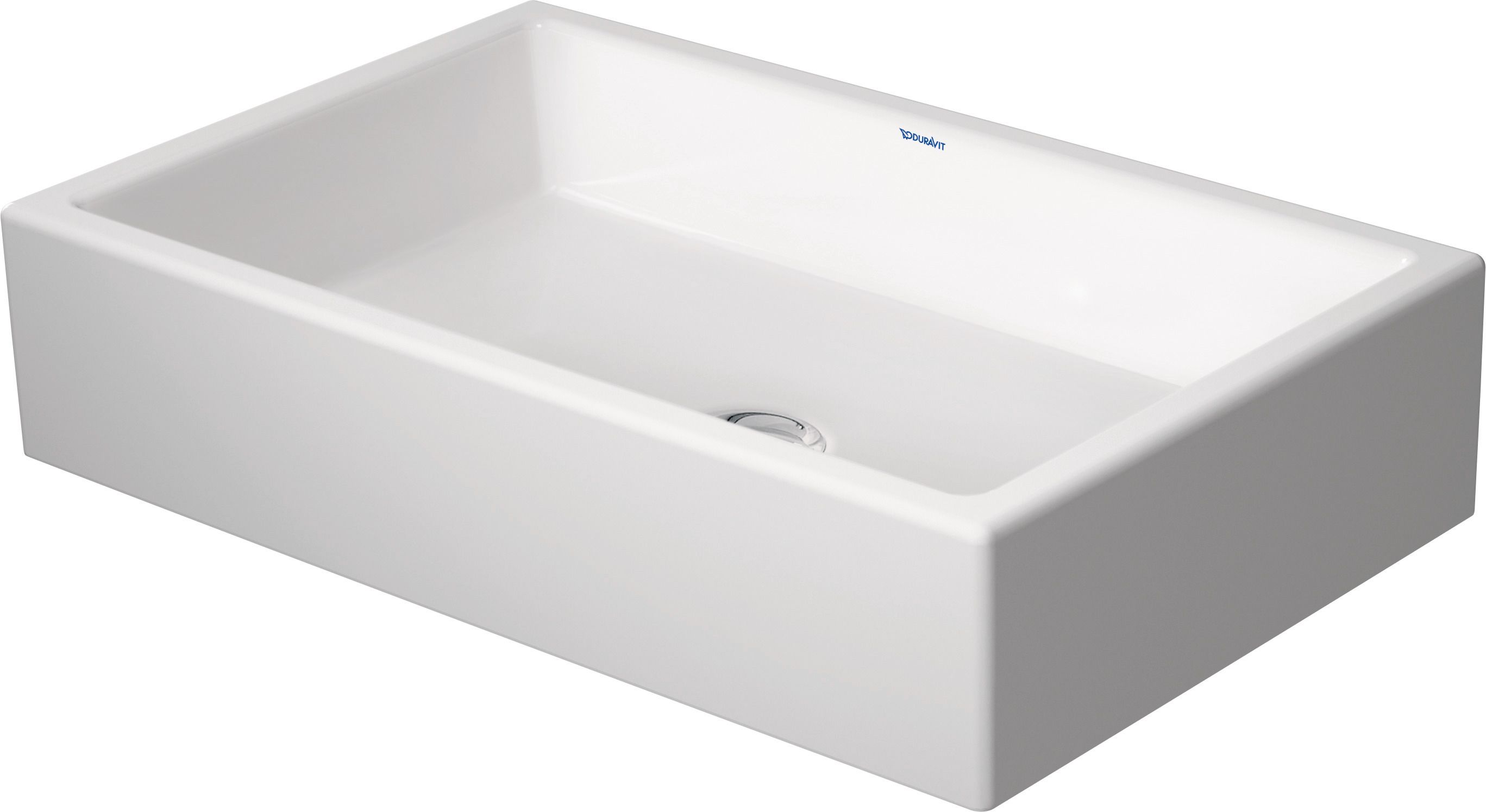 Darmowa Dostawa - Umywalka 50x38 cm prostokątna nablatowa biała Duravit Vero Air 23515000001