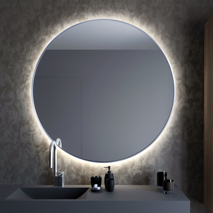 Darmowa Dostawa - Lustro 90x90 cm Smartwoods Bright 5904107900438