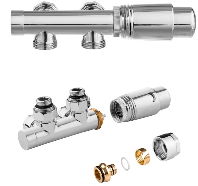 Darmowa Dostawa - Zestaw termostatyczny chrom Invena PROV CZ88015