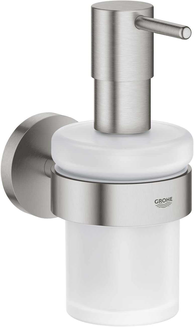 Darmowa Dostawa - Dozownik do mydła 160 ml supersteel Grohe Essentials 40448DC1