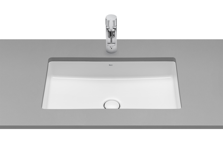 Darmowa Dostawa - Umywalka 54x32 cm prostokątna podblatowa biała Roca Inspira A327535S00