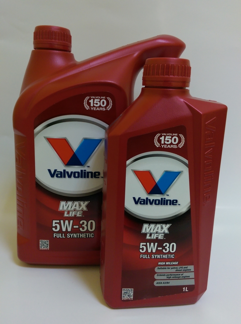 VALVOLINE MAXLIFE 5W30 5L - Petrostar