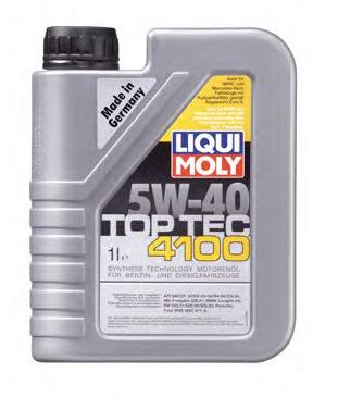 LIQUI MOLY TOP TEC 4100 5W40 1L - Petrostar