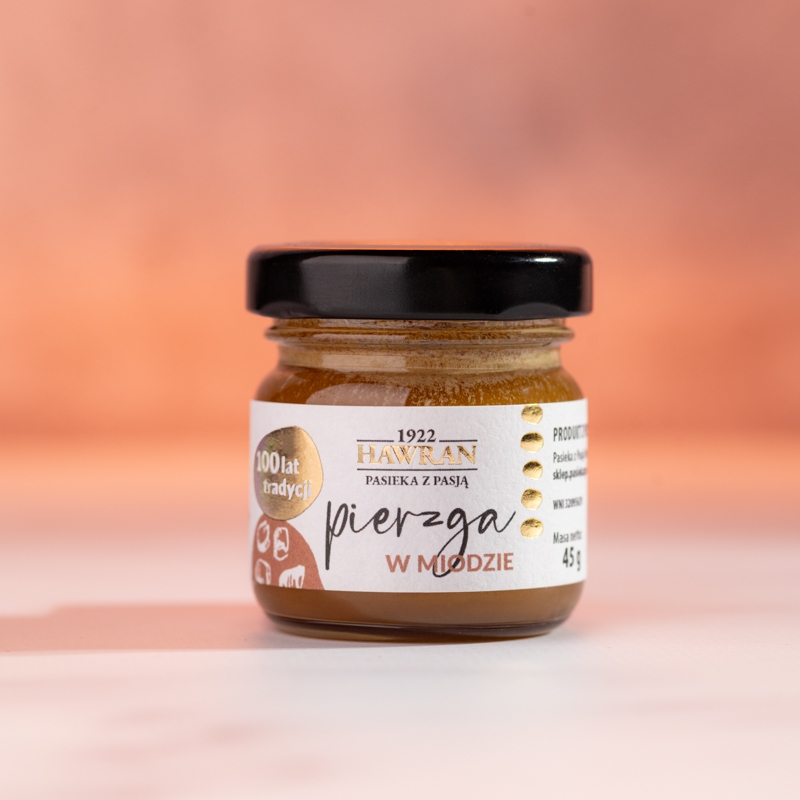 Pierzga w miodzie wielokwiatowym 45g - Pasieka z Pasją Hawran