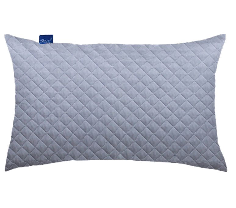 Poduszka KAM-POL mikrofibra pik szara jasna 400x650 mm 1 szt.